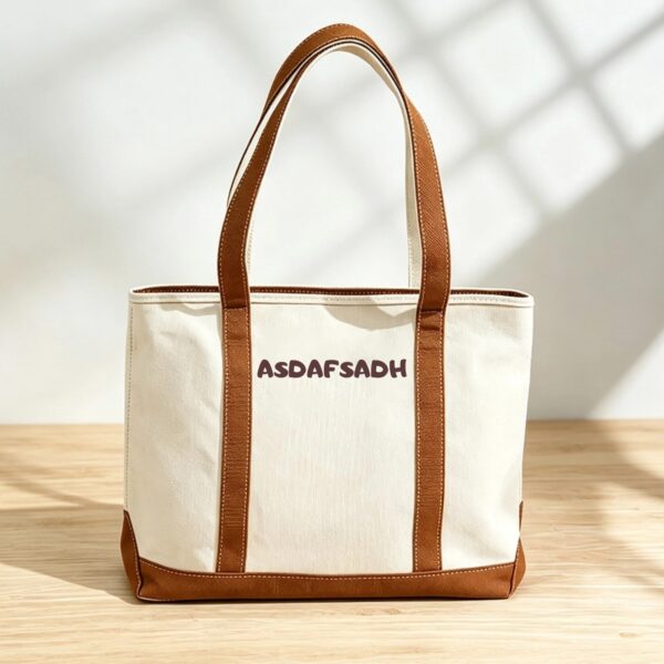 Custom Canvas Tote Bag, Canvas Tote Bag, Bridesmaid Gift,Tote Bag, Embroidered with Initials Bag,Travel Bag,Teacher Gifts,Bride Gift