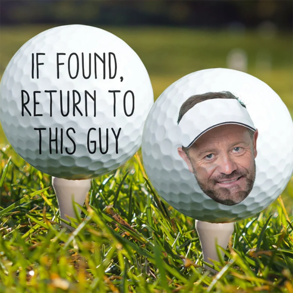 Personalized Golf Ball - If Found, Return To This Guy Funny Gift For Golfers